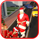 Christmas Santa Claus : Moto Gift Delivery icon