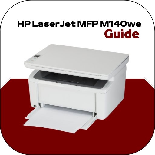 HP LaserJet MFP M140we Guide logo