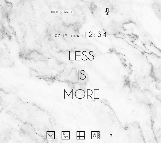 Android application Marble Stone Theme screenshort
