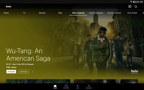 Google Play Hulu for Android TV