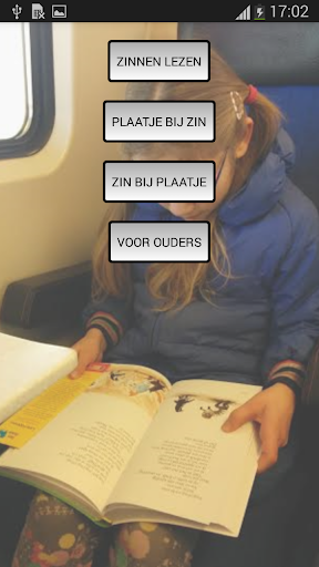 Android application Zinnen Leren Lezen screenshort
