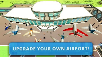 Airport Craft: Fly Simulator Boys Craft Building