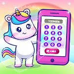 Cover Image of Download Baby Unicorn Phone For Kids  APK