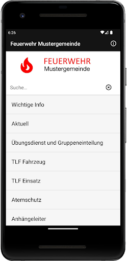 Android application Behelf screenshort