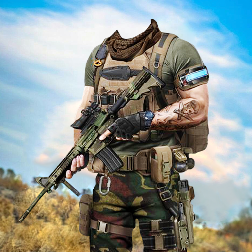 Army Photo Suit Editor ArmyMan logo