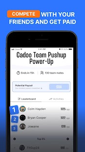 Cadoo: Fitness Gaming Capture d'écran