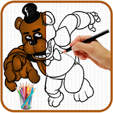 How To Drawing FNAF icon