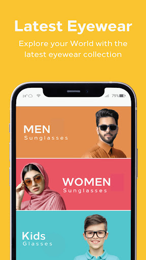 Optixshop Eyewear Shopping App Screen 2