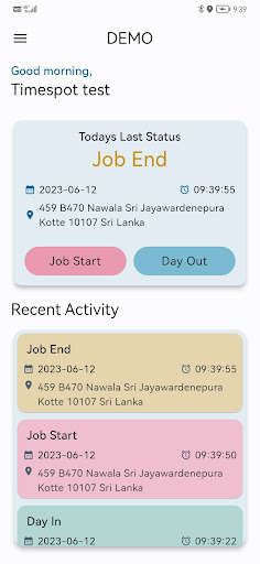 Timespot Screen 2