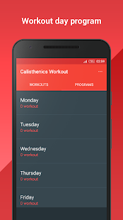 Calisthenics Workout Screenshot