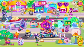 Game screenshot Little Kitty Town - Cat World mod apk