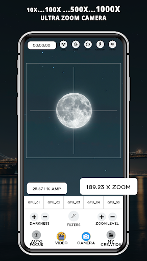 100x - 1000x Ultra Zoom Camera Screenshot 2 - AppWisp.com
