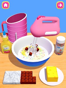 Cake Games: DIY Food Games 3Dのおすすめ画像2