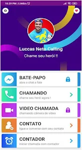 chamada Luccas Neto Video & Voice