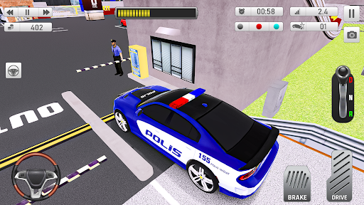 Car Driving Game-Police Game Screen 2