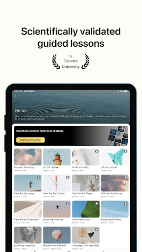 Screenshot of Flowtime: Meditation & Relax