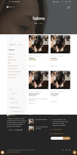 aRandevu APP Screen 2