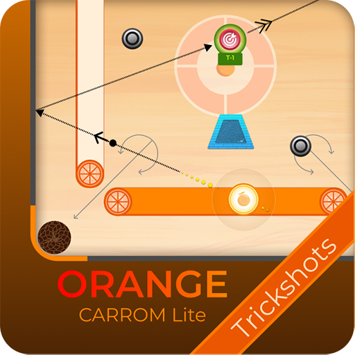 Trickshot: Orange Carrom Lite