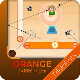 Icon image Trickshot: Orange Carrom Lite