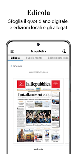 la Repubblica - news online Screenshot 4 - AppWisp.com