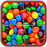 Candy Jigsaw Puzzles Brain Games for Kids Free icon