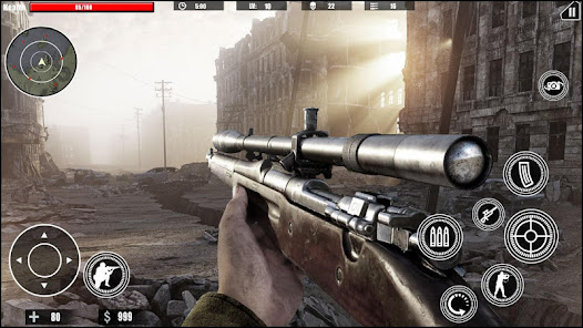 Captura de Pantalla 5 llamar de WW2: acción Juegos d android