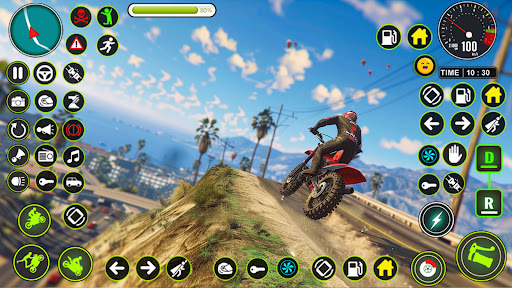 Mega Ramp Moto Stunt Bike Game Screen 2