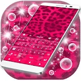 Pink Cheetah Keyboard Theme icon