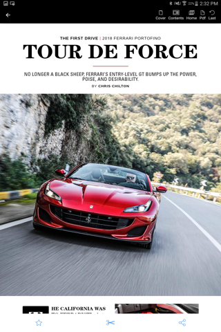 Android application Road & Track Magazine US screenshort