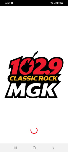 Android application 102.9 WMGK screenshort
