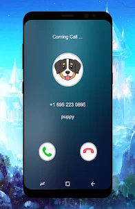 fake call from puppy