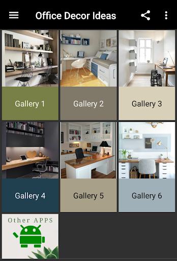 Android application Office Decor Ideas screenshort