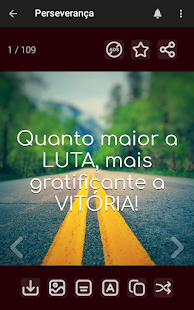 Motivational Quotes : Portuguese Language 1.4.0 APK screenshots 13