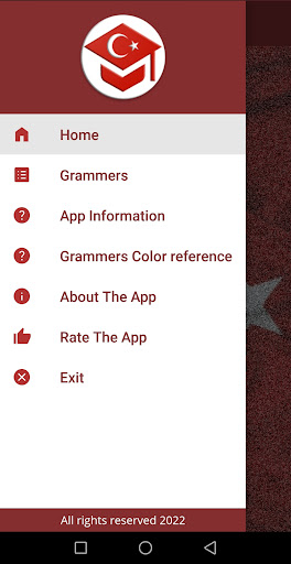 Turkish language grammars Screen 2