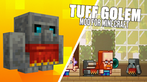 Android application Tuff Golem mod for Minecraft screenshort