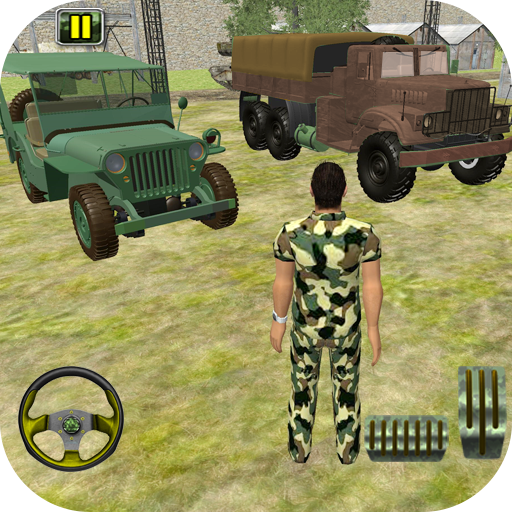 US Army Military Truck Driving logo