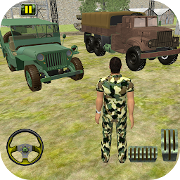 Imatge d'icona Pak Exèrcit Camió Conduir Sim