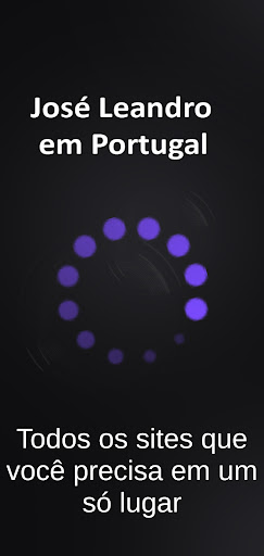 Android application José Leandro em Portugal screenshort