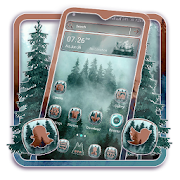 Foggy Forest Theme Launcher