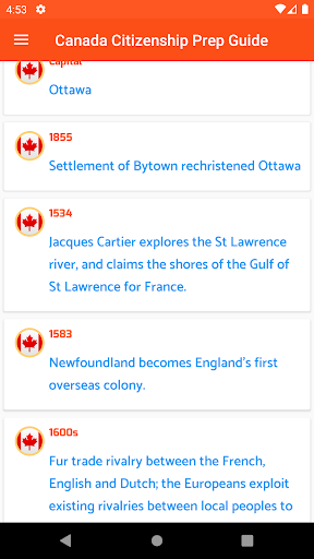 Canada Citizenship Prep Guide Screen 3