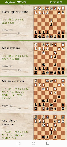 Chess - Slav Defense Screen 2