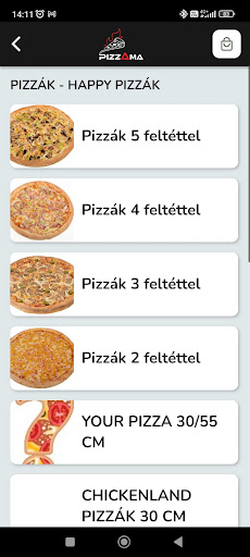 PizzAma Screen 2