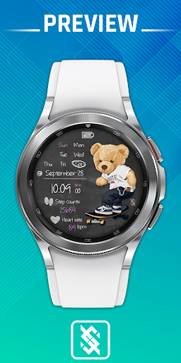 Android application BFF7- Blackboard Art Bear Cool screenshort