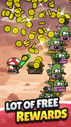 Idle Mushroom Hero : AFK RPG - Screenshot 3