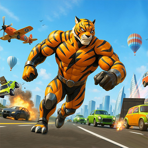 Wild Tiger City Attack Game Скачать для Windows