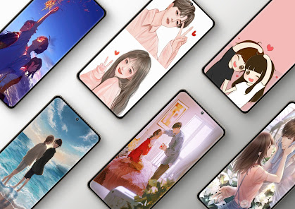 Captura 11 Anime Couple Wallpapers android