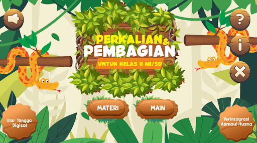 Android application Perkalian dan Pembagian screenshort
