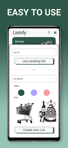 Listofy - Use Lists together Screen 3