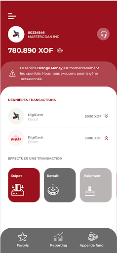 DigiPOS Screen 2