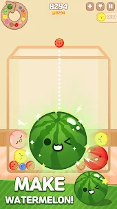 Watermelon Merge Puzzle Fruit